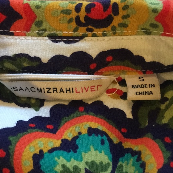 Floral jacket by Isaac Mizrahi- size S - Picture 6 of 7